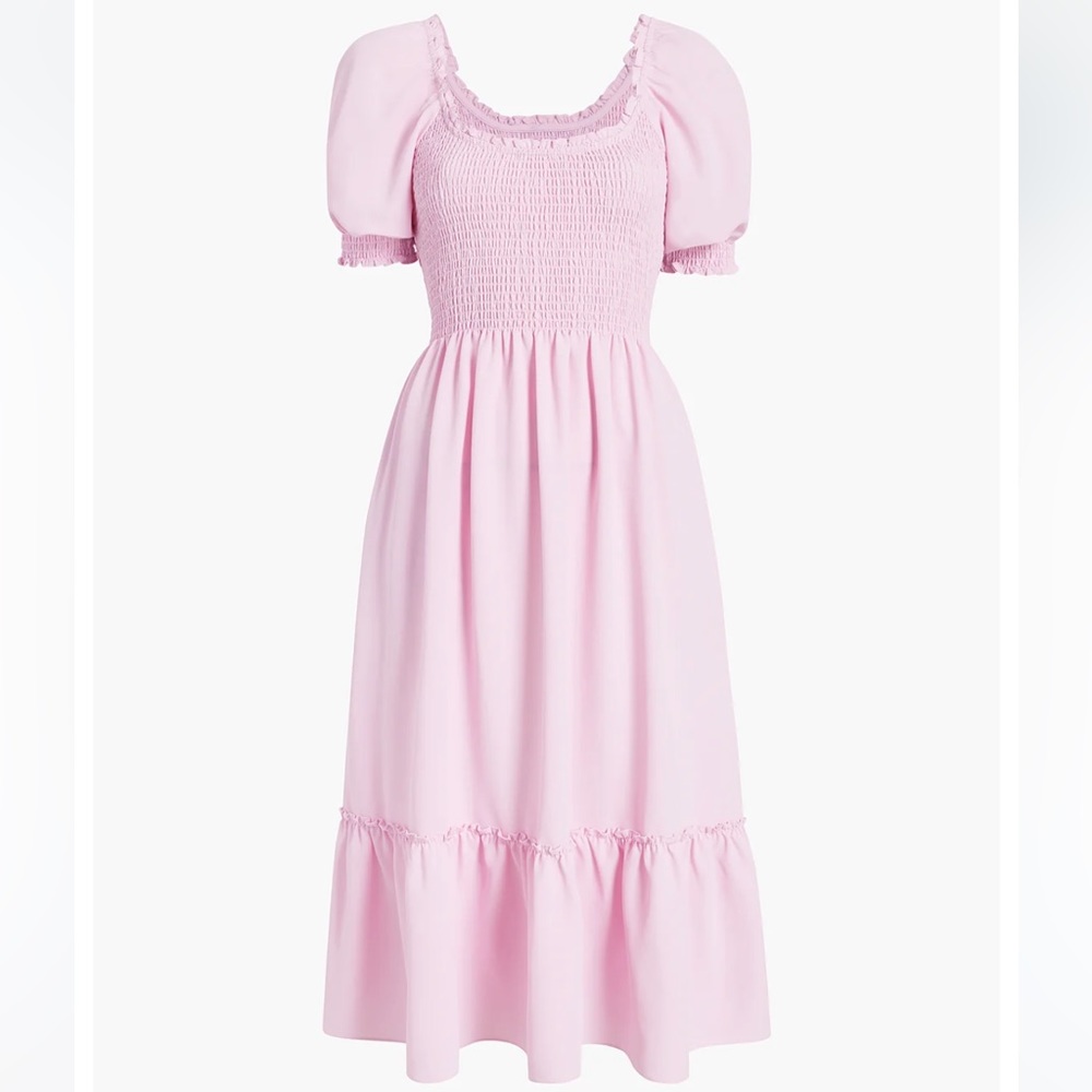 BNWT Hill House Louisa Nap Dress in Ballerina Crepe Pink